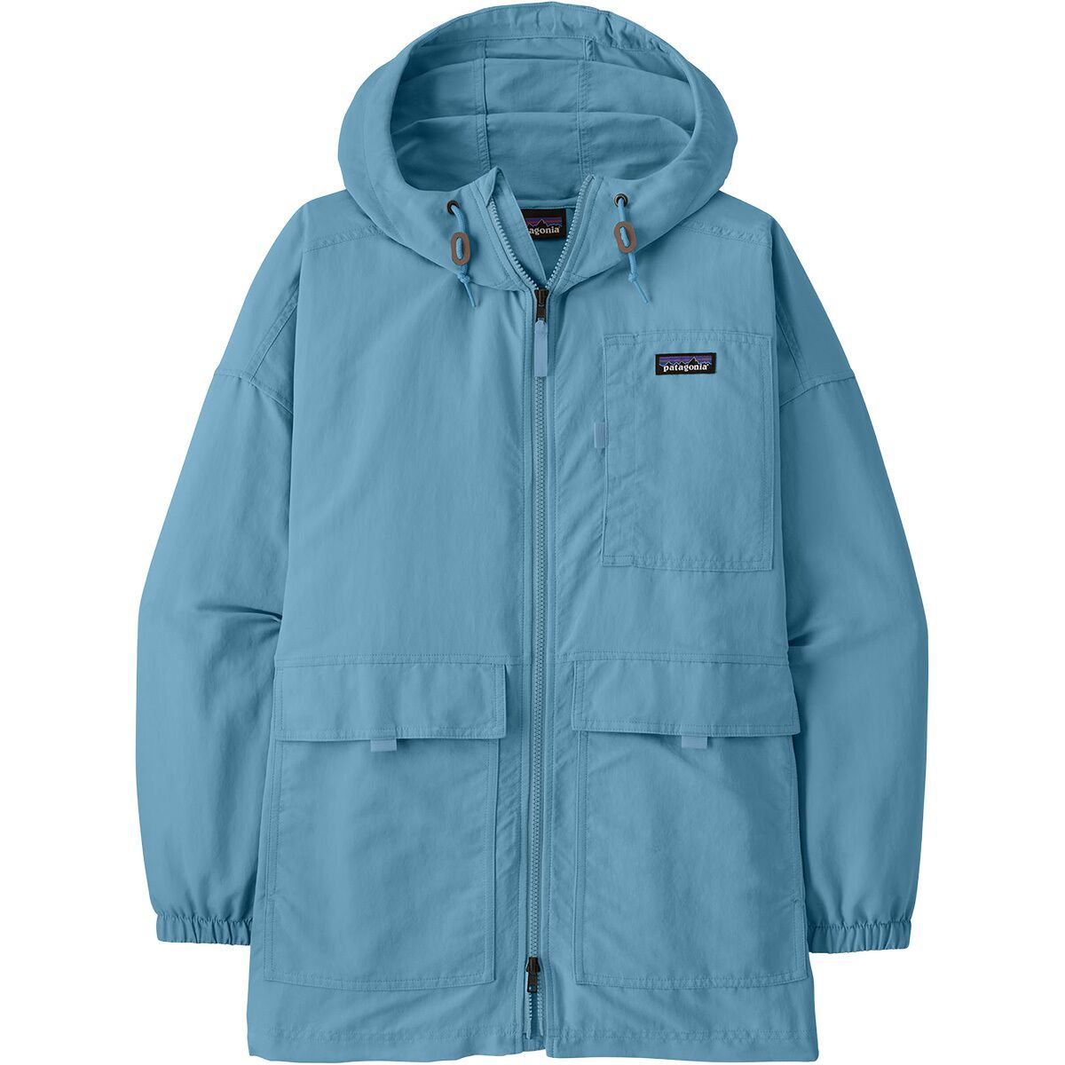 Image of Patagonia Skysail Unlined Parka - Women's Shore Blue, S