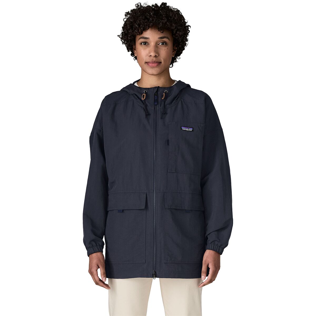 Image of Patagonia Skysail Unlined Parka - Women's Sunken Blue, XS