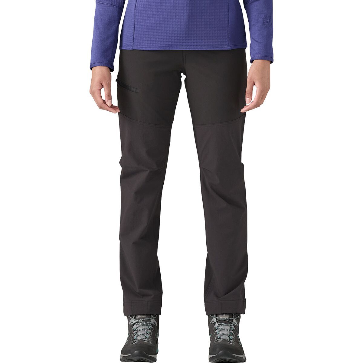 Image of Patagonia Terravia Peak Pant - Women's Black, 4/Reg