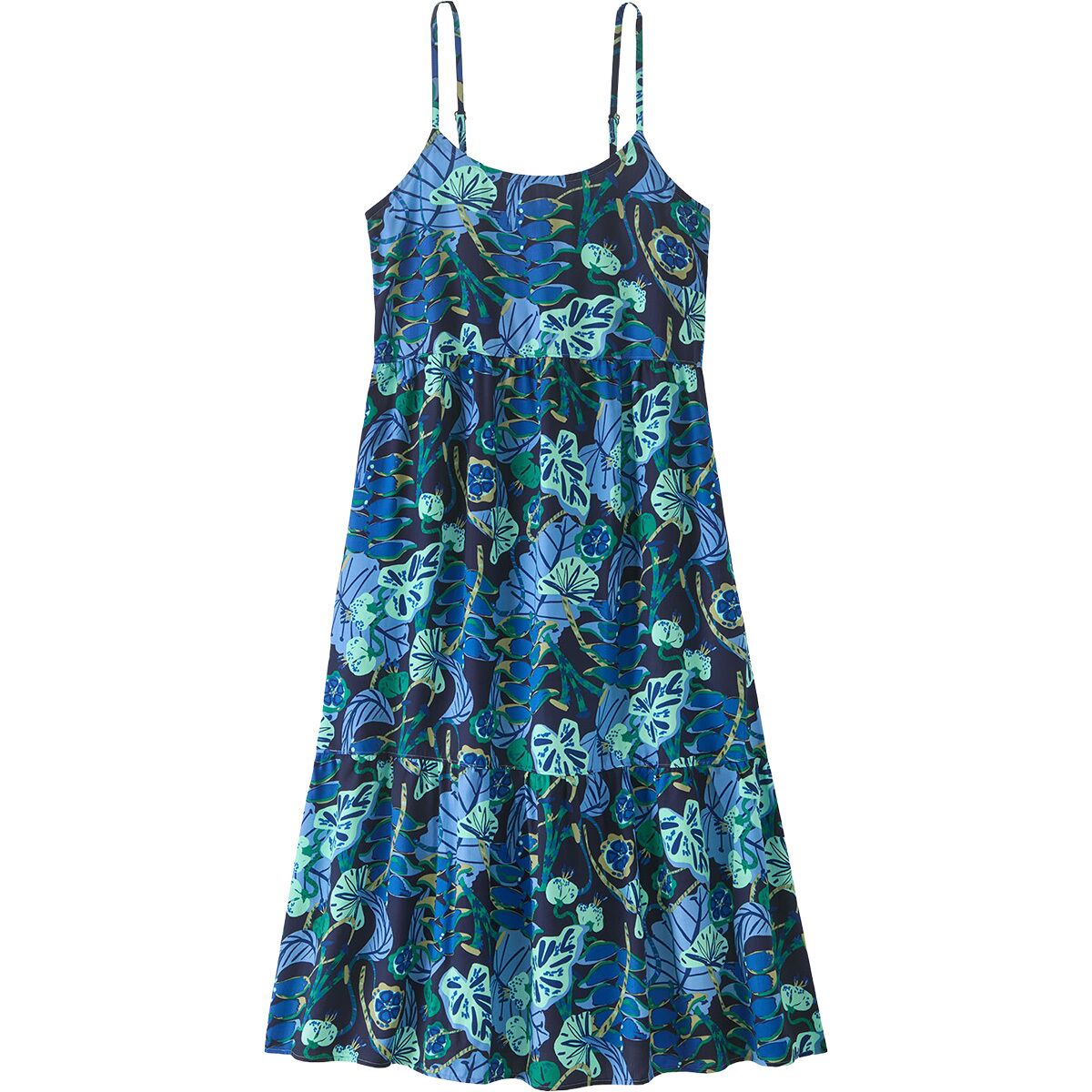 Image of Patagonia Tidal Threads Dress - Women's Tropiclimb/New Navy, M