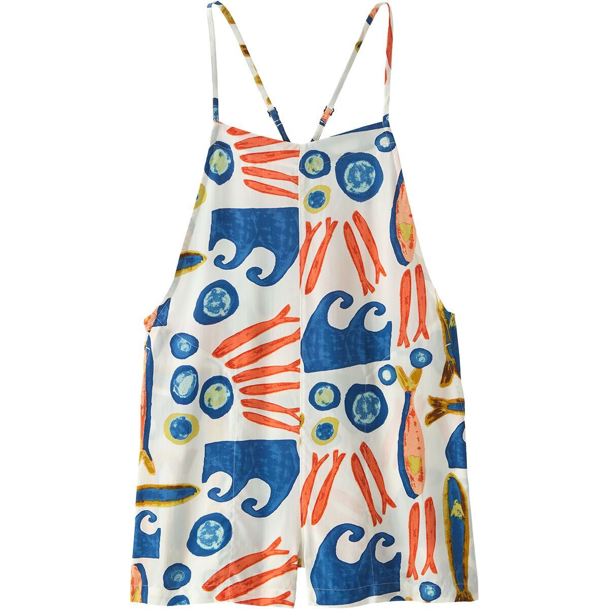 Image of Patagonia Tidal Threads Romper - Women's Sardines/Natural, M