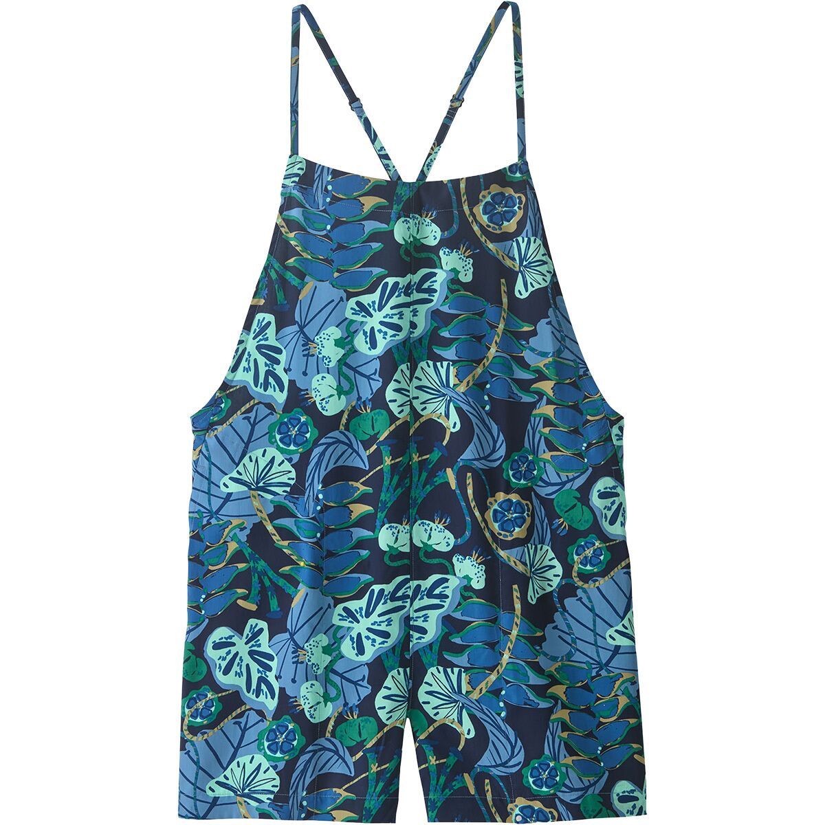 Image of Patagonia Tidal Threads Romper - Women's Tropiclimb/New Navy, S