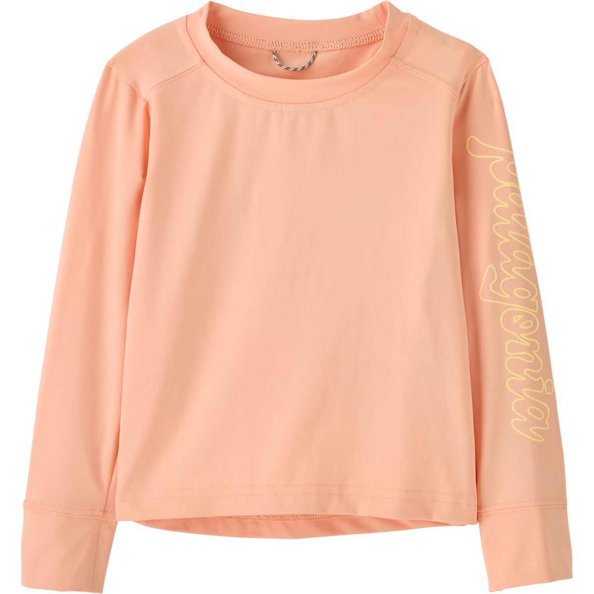 Patagonia Patagonia Baby Long-Sleeve Capilene Silkweight T-Shirt - Infants' Fitz Script: Sunlit Pink, 12M