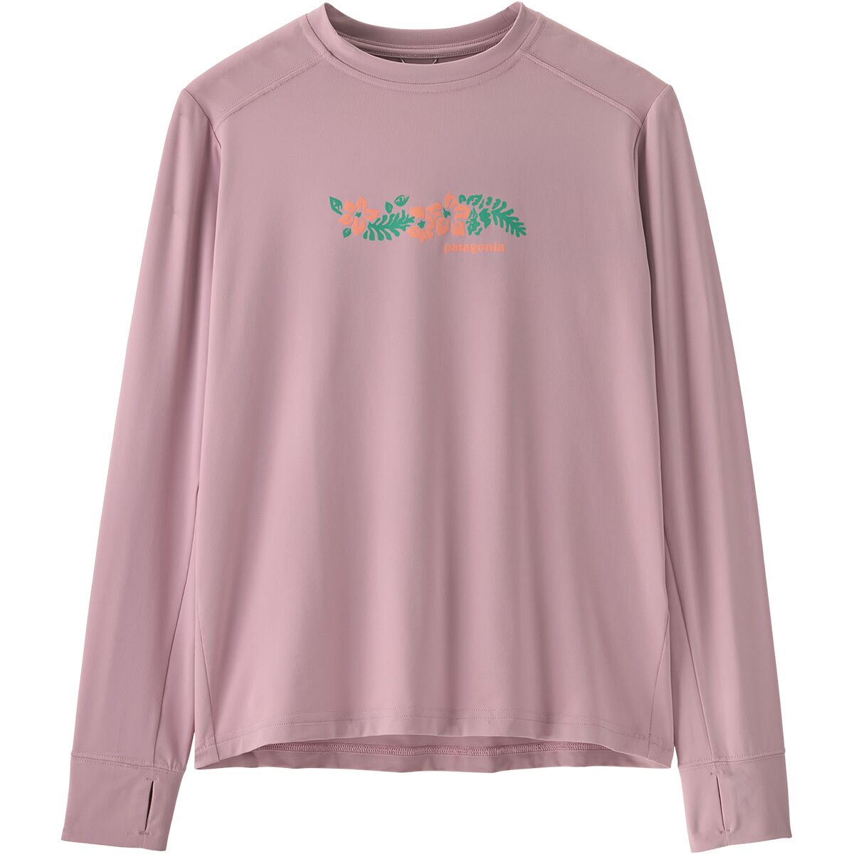Patagonia Patagonia Capilene Silkweight Long-Sleeve T-Shirt - Kids' Friend Lei: Quiet Violet, XL