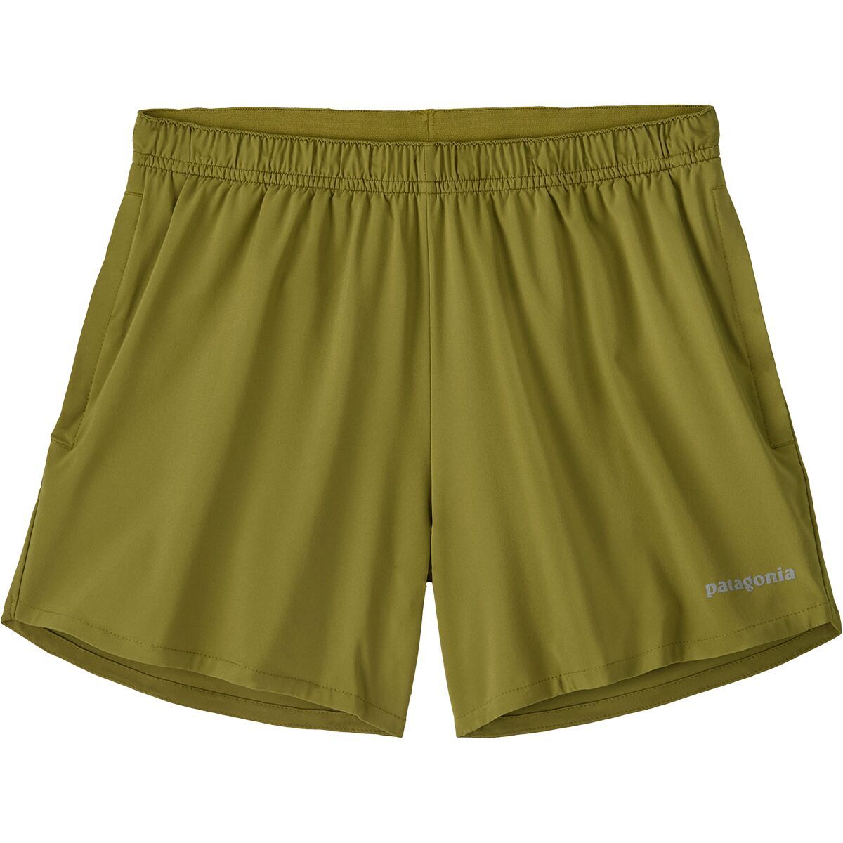 Image of Patagonia Multi Trails 4in Short - Kids' Graze Green, L