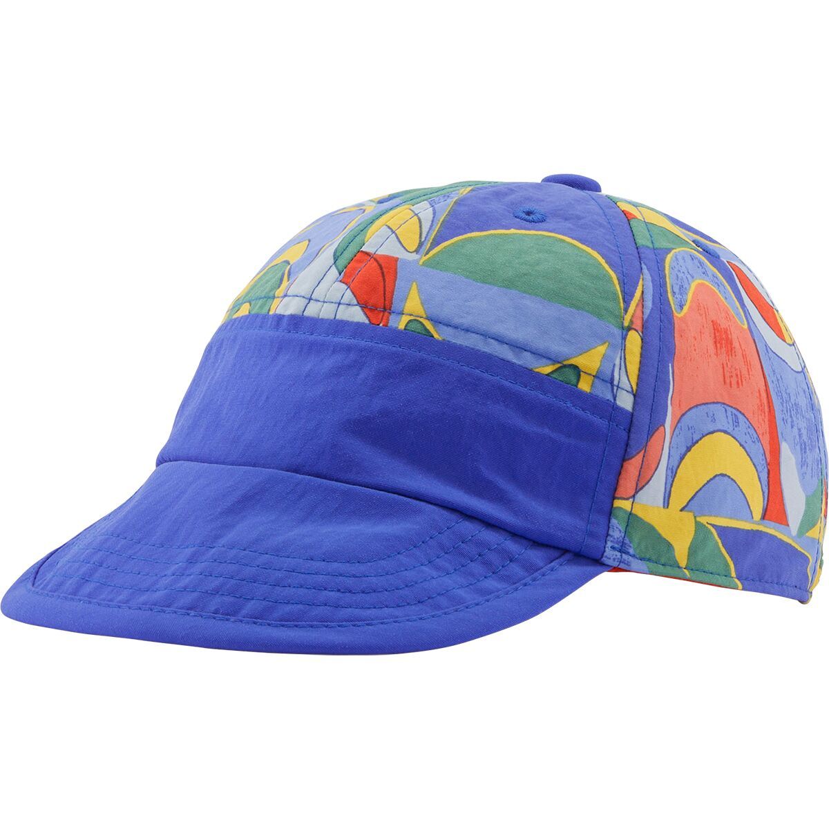 Patagonia Baby Baggies Cap - Kids' Swallowtail Geo: Eddy Blue, 3M