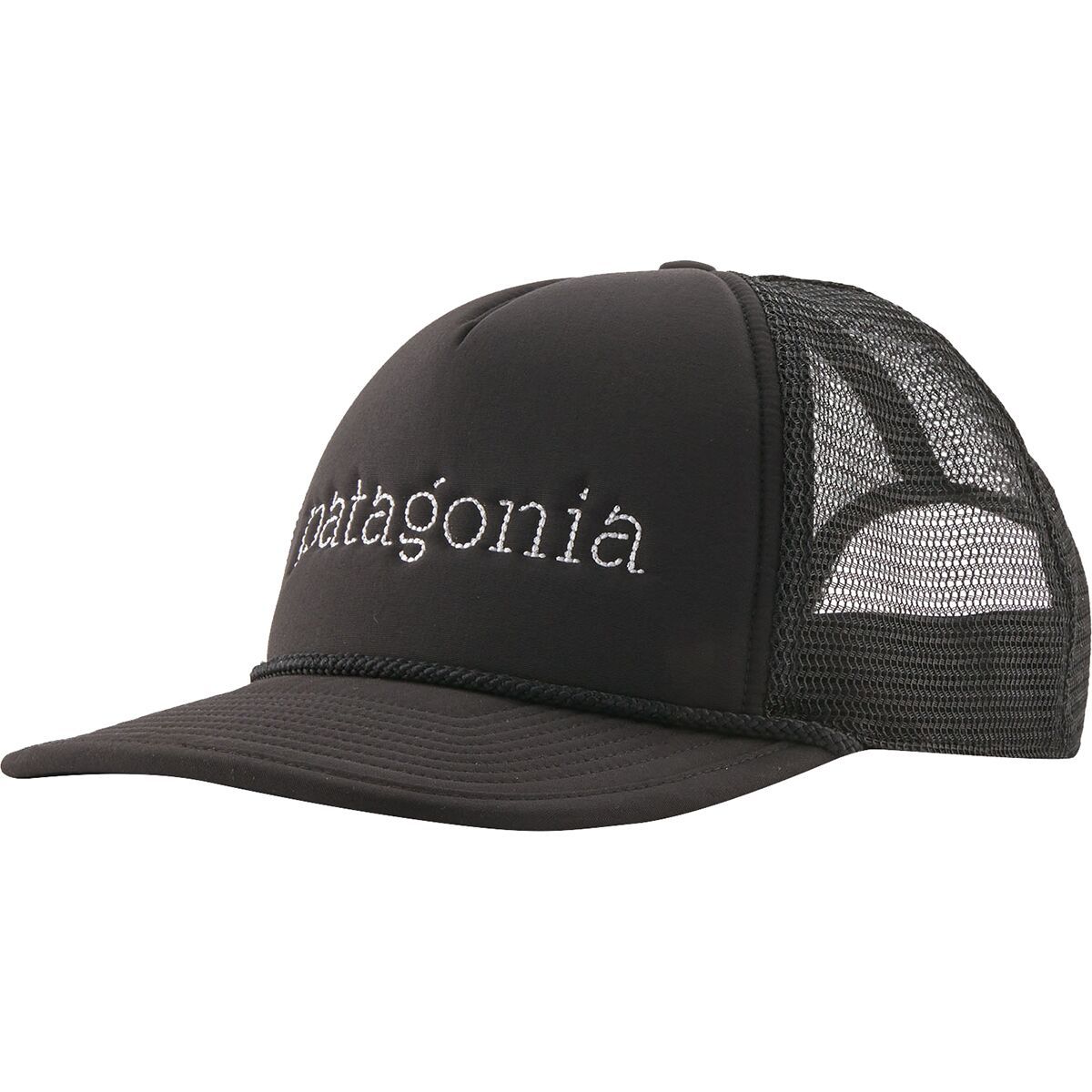 Patagonia Broadcaster Hat Strata Text: Black, One Size