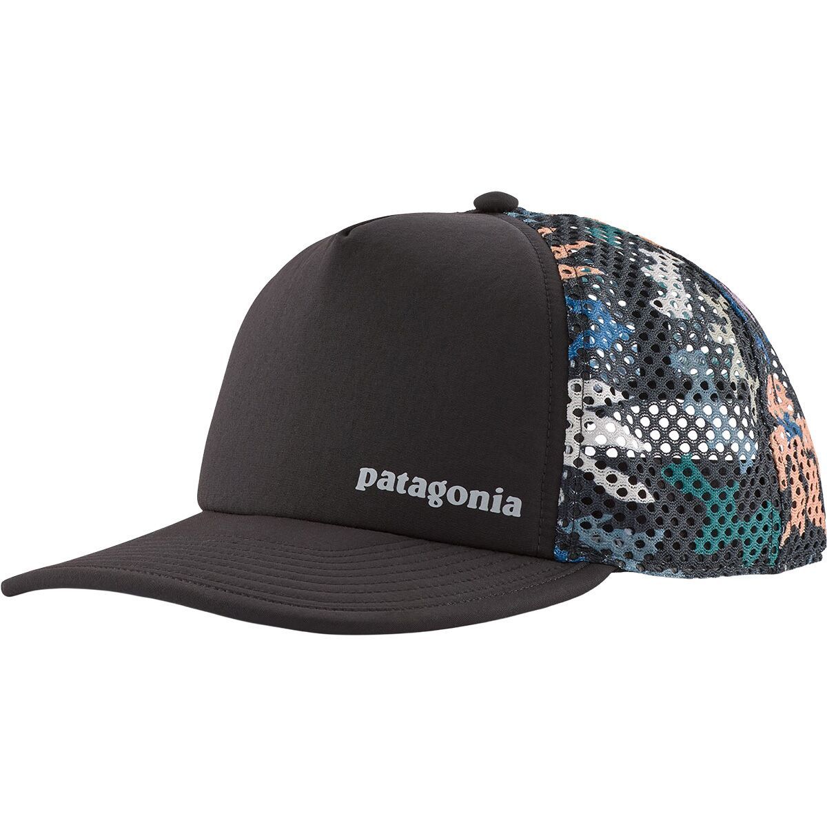 Image of Patagonia Duckbill Trucker Hat Black: Kaleido, One Size