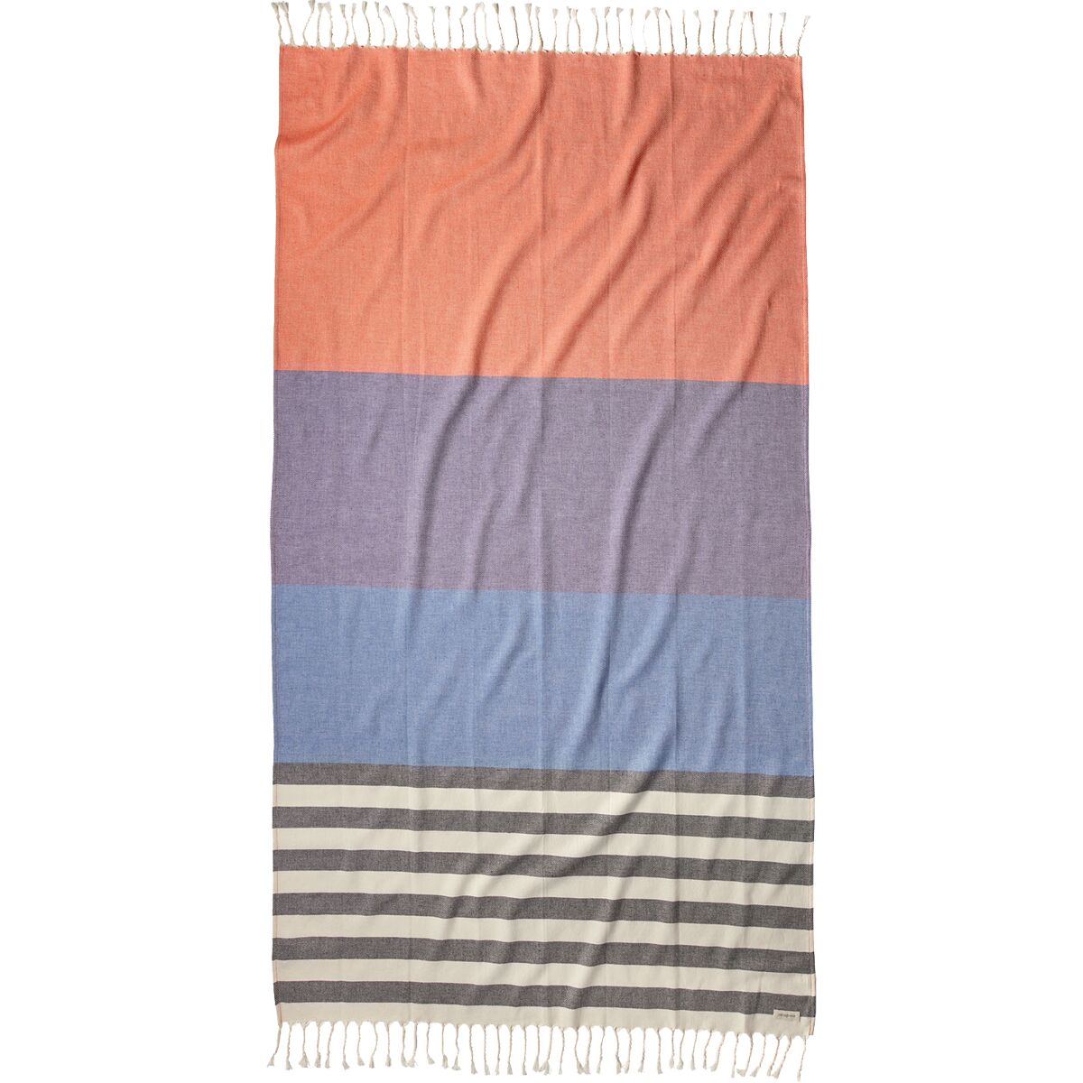 Image of Patagonia Lightweight Towel Fitz Stripe TWL: Campfire Orange, One Size