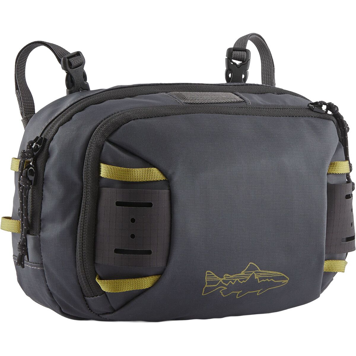 Image of Patagonia Stealth Switch 5L Pack Forge Grey w/Graze Green, One Size