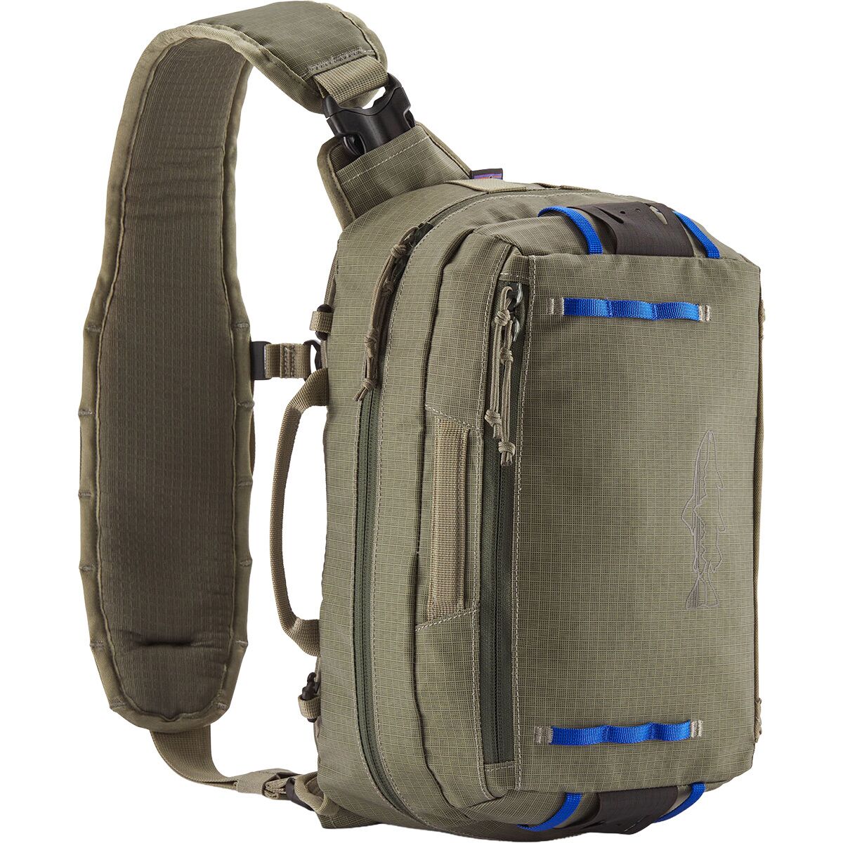 Image of Patagonia Stealth Switch 9L Pack River Rock Green w/P6 Blue, One Size