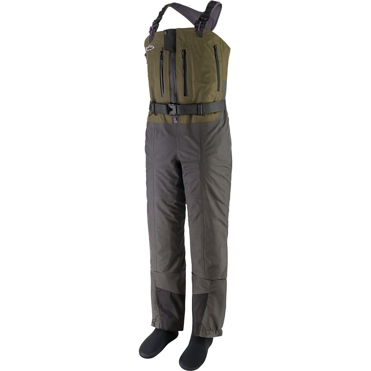 Patagonia Swiftcurrent Expedition Zip-front Waders - Women's Basin Green, LRM