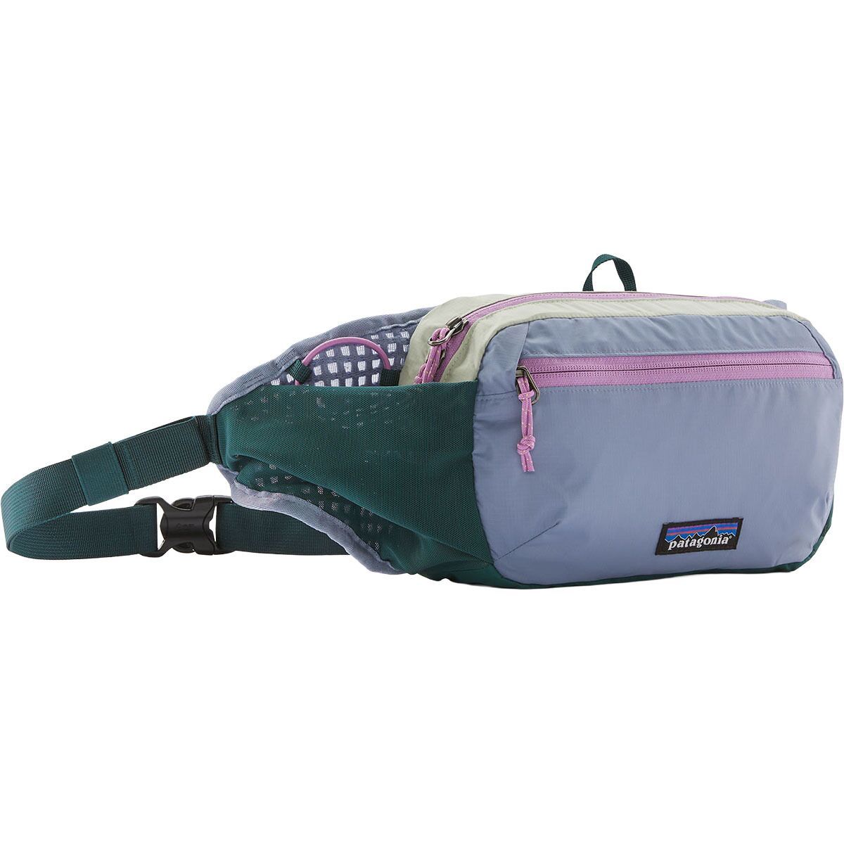 Image of Patagonia Terravia Hip Pack Patchwork: Barnacle Blue, One Size