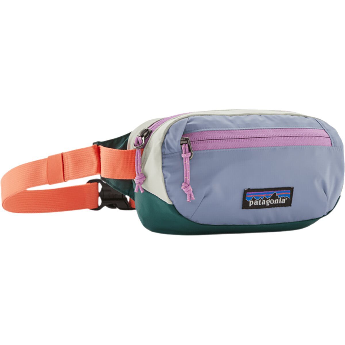 Image of Patagonia Terravia Mini Hip Pack Patchwork: Barnacle Blue, One Size