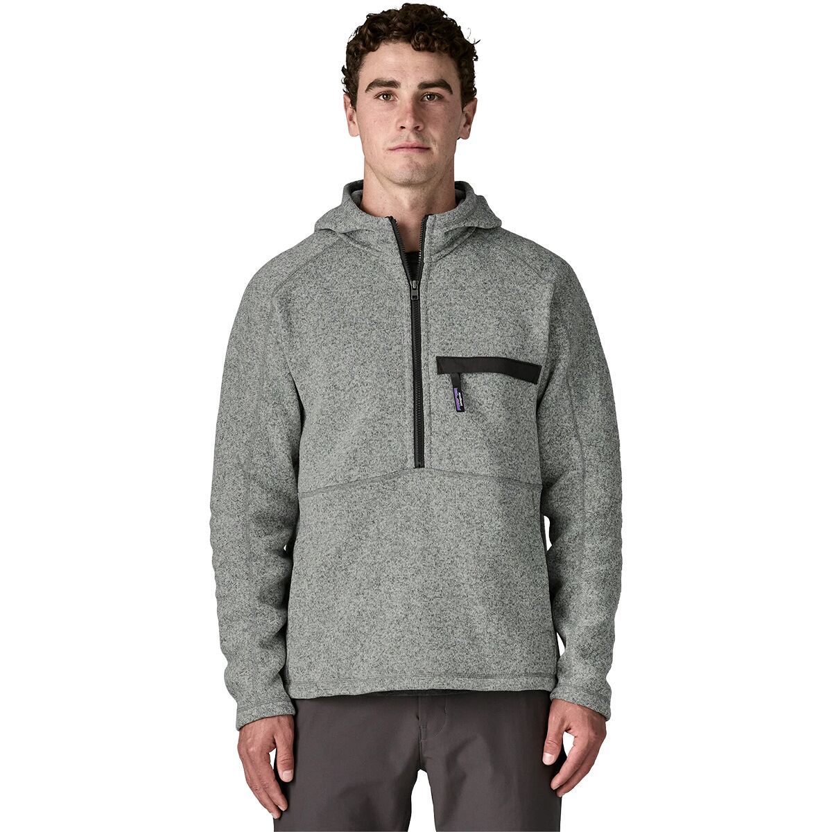 Image of Patagonia Better Sweater 1/2-Zip Pullover - Men's Stonewash, S