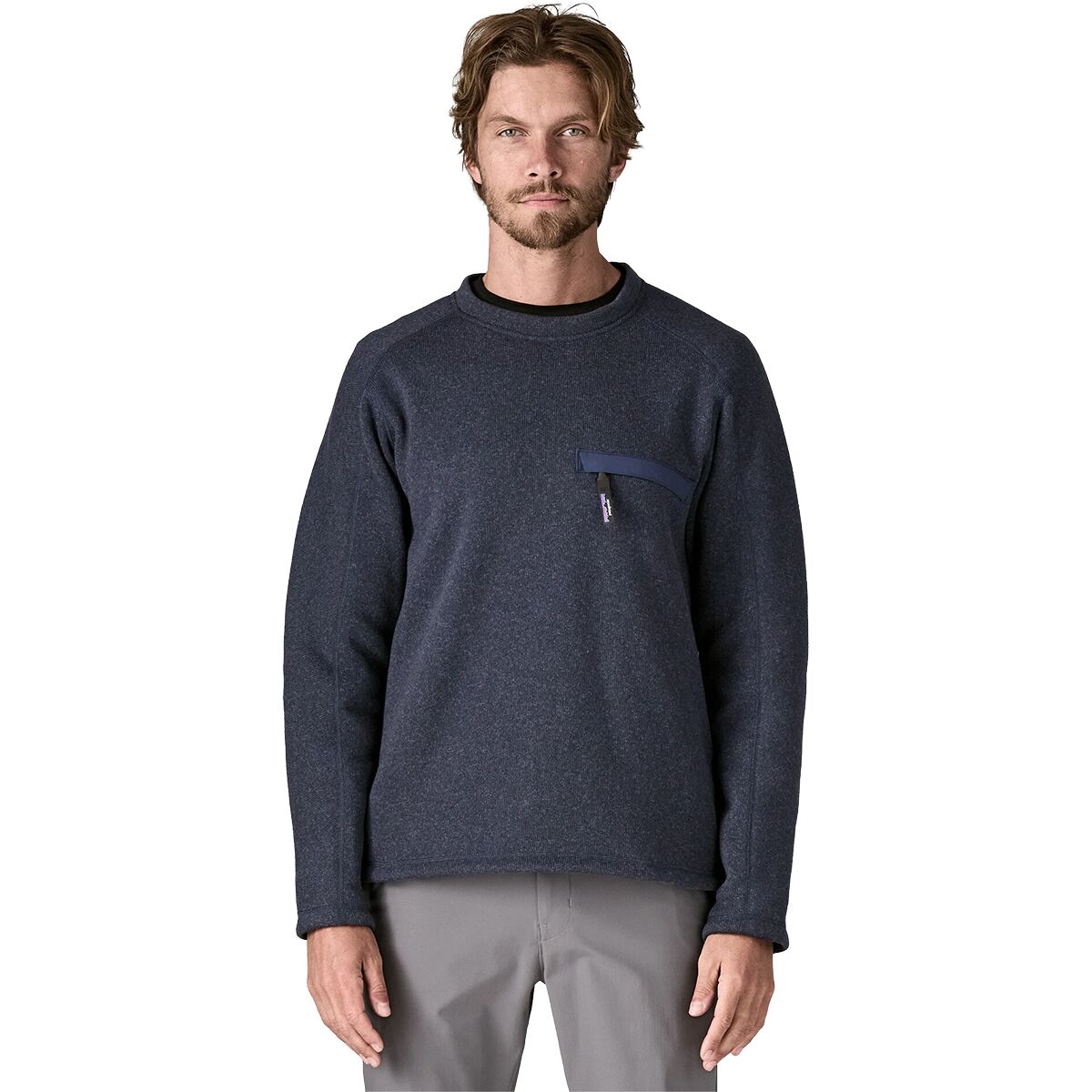 Image of Patagonia Better Sweater Crewneck - Men's New Navy, XXL