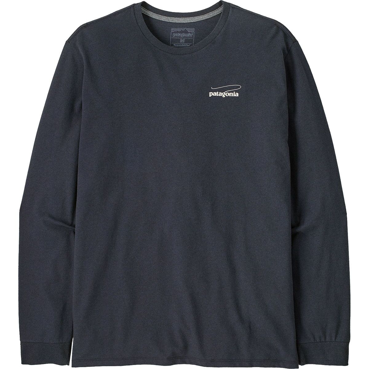 Patagonia Casting Logo Long-Sleeve Responsibili-Tee - Men's