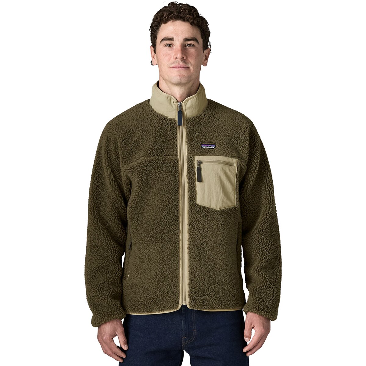 Image of Patagonia Classic Retro-X Jacket - Men's Basin Green, XL