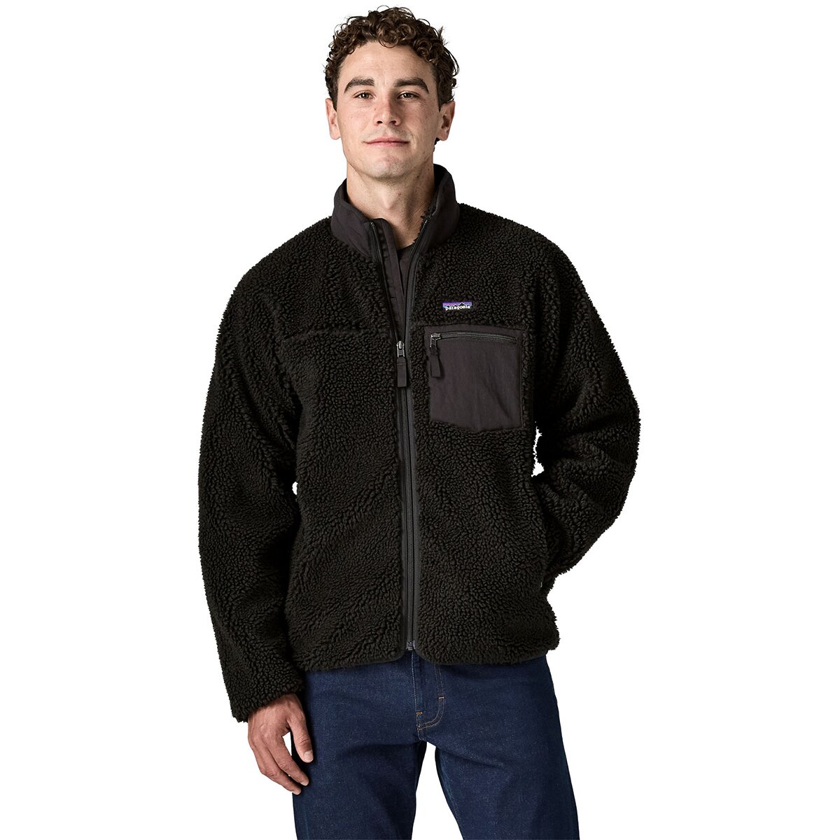 Image of Patagonia Classic Retro-X Jacket - Men's Black, M