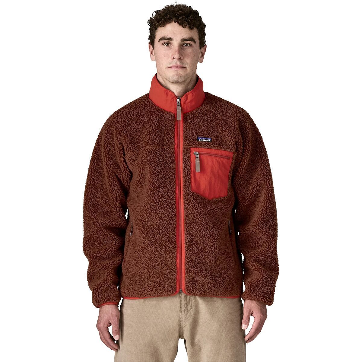 Image of Patagonia Classic Retro-X Jacket - Men's Dried Vanilla, L