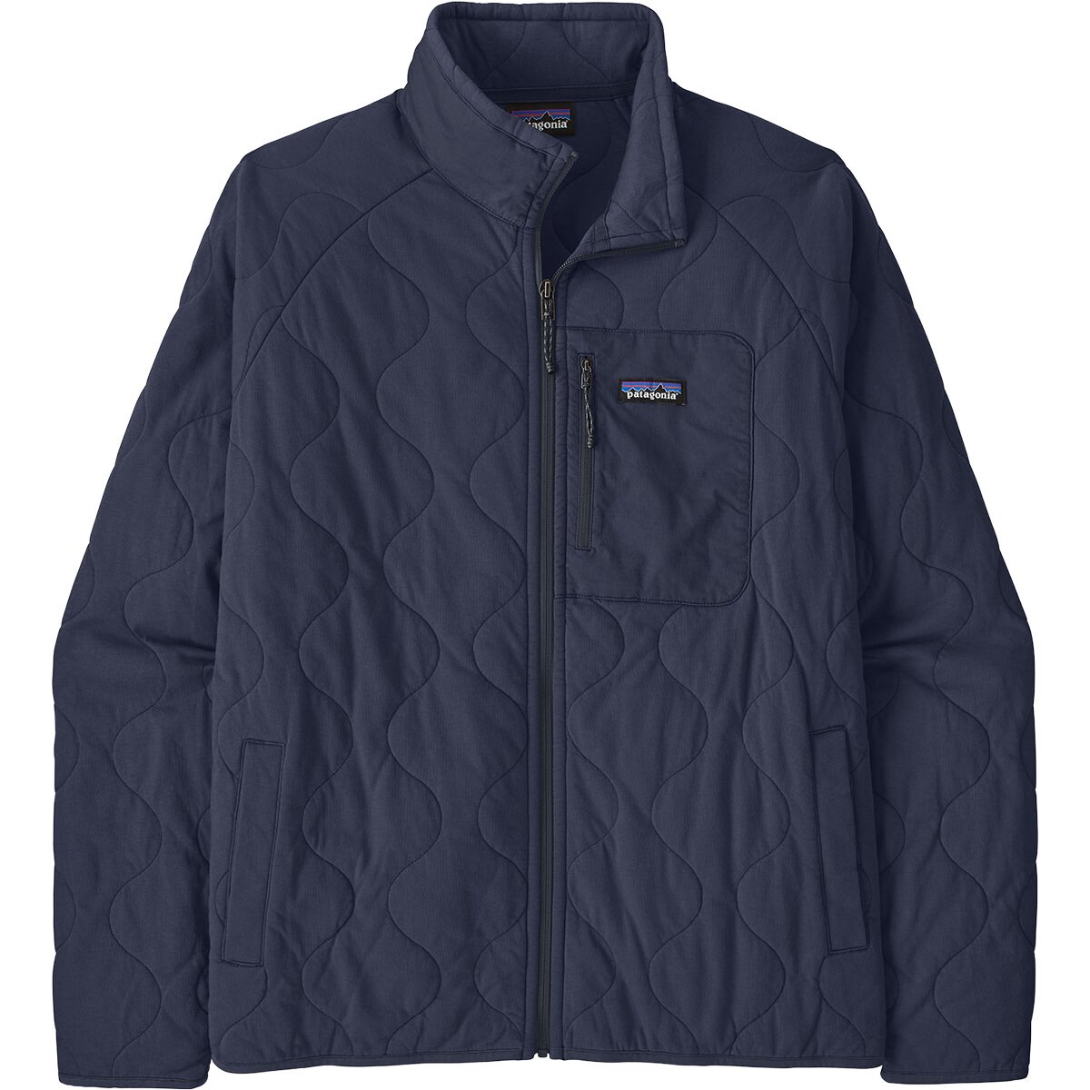 Image of Patagonia Daily Quilted Jacket - Men's New Navy, XXL