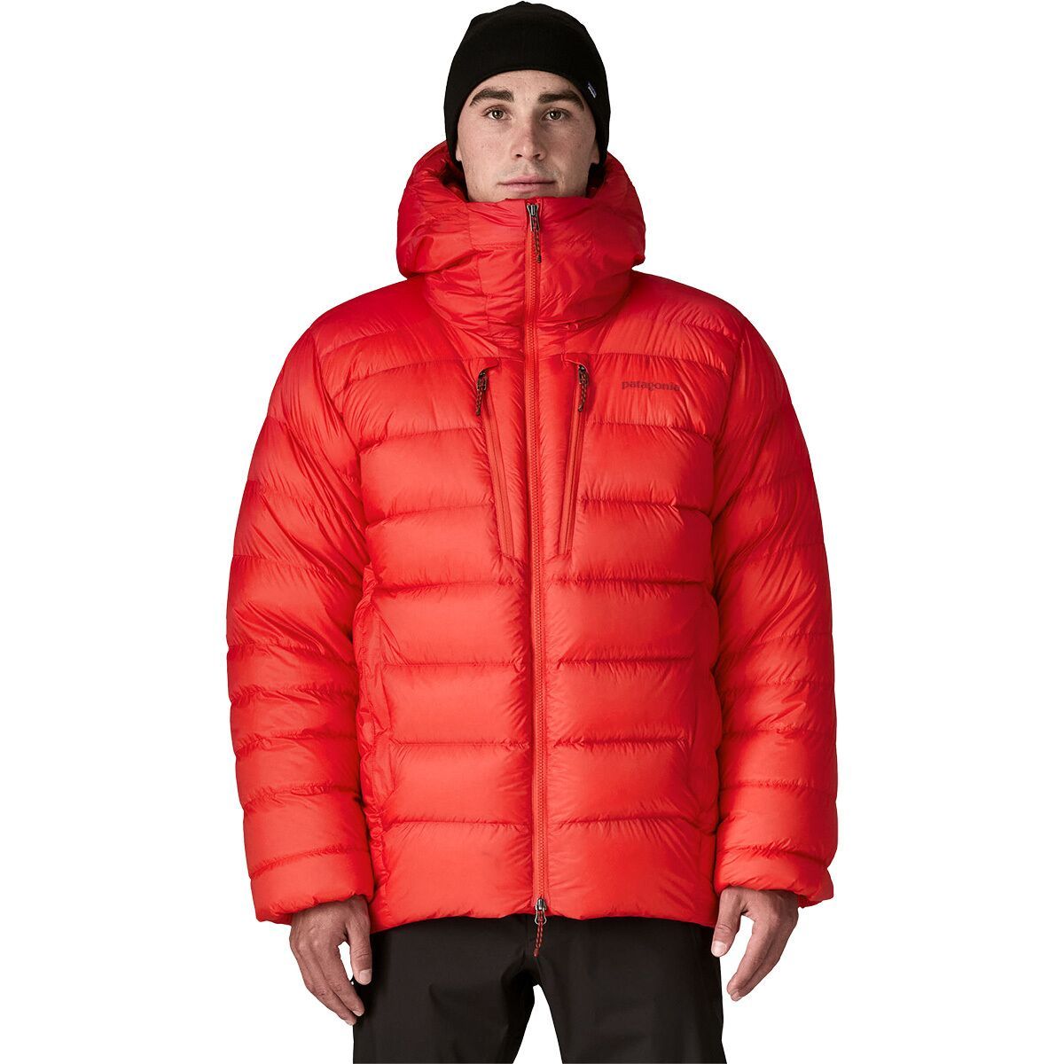 Image of Patagonia Grade VII Down Parka - Men's Sizzle Red, L