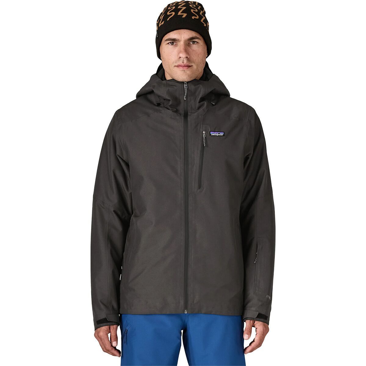 Image of Patagonia Insulated Powder Town Jacket - Men's Black, M