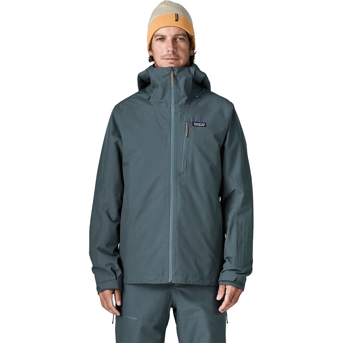 Image of Patagonia Insulated Powder Town Jacket - Men's Summit Blue, S