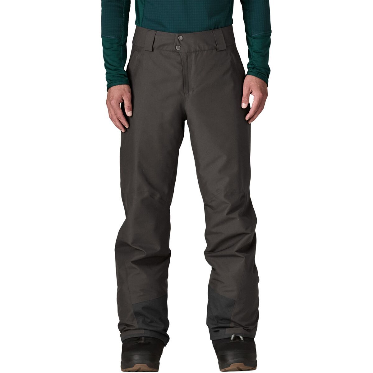 Image of Patagonia Insulated Powder Town Pant - Men's Black, L/Reg