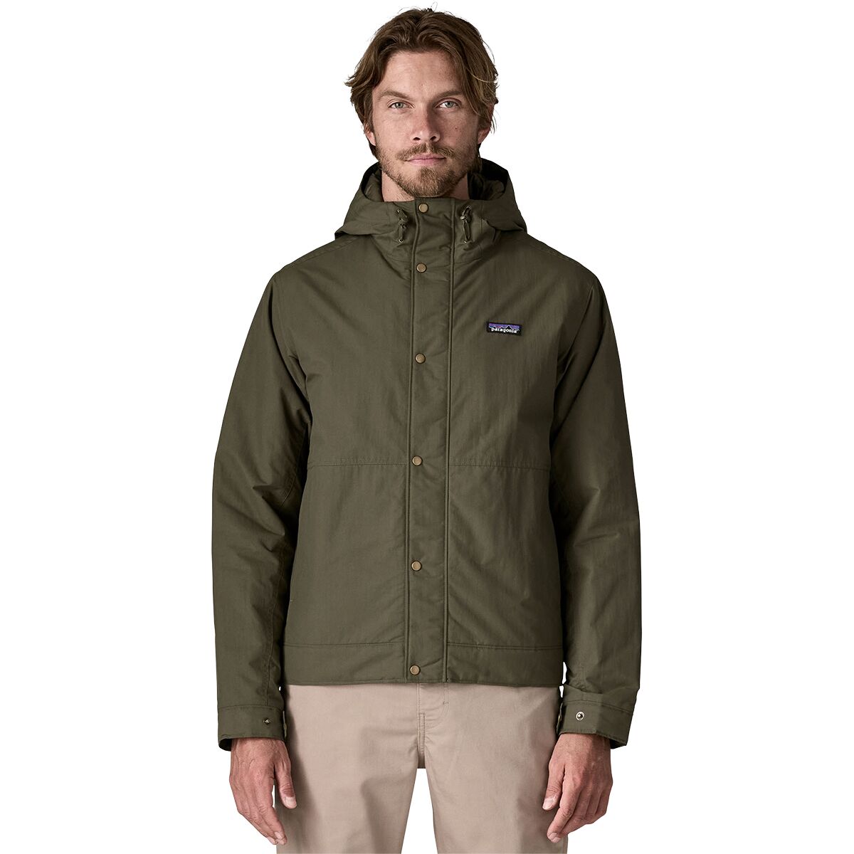 Image of Patagonia Isthmus Jacket - Men's Basin Green, M