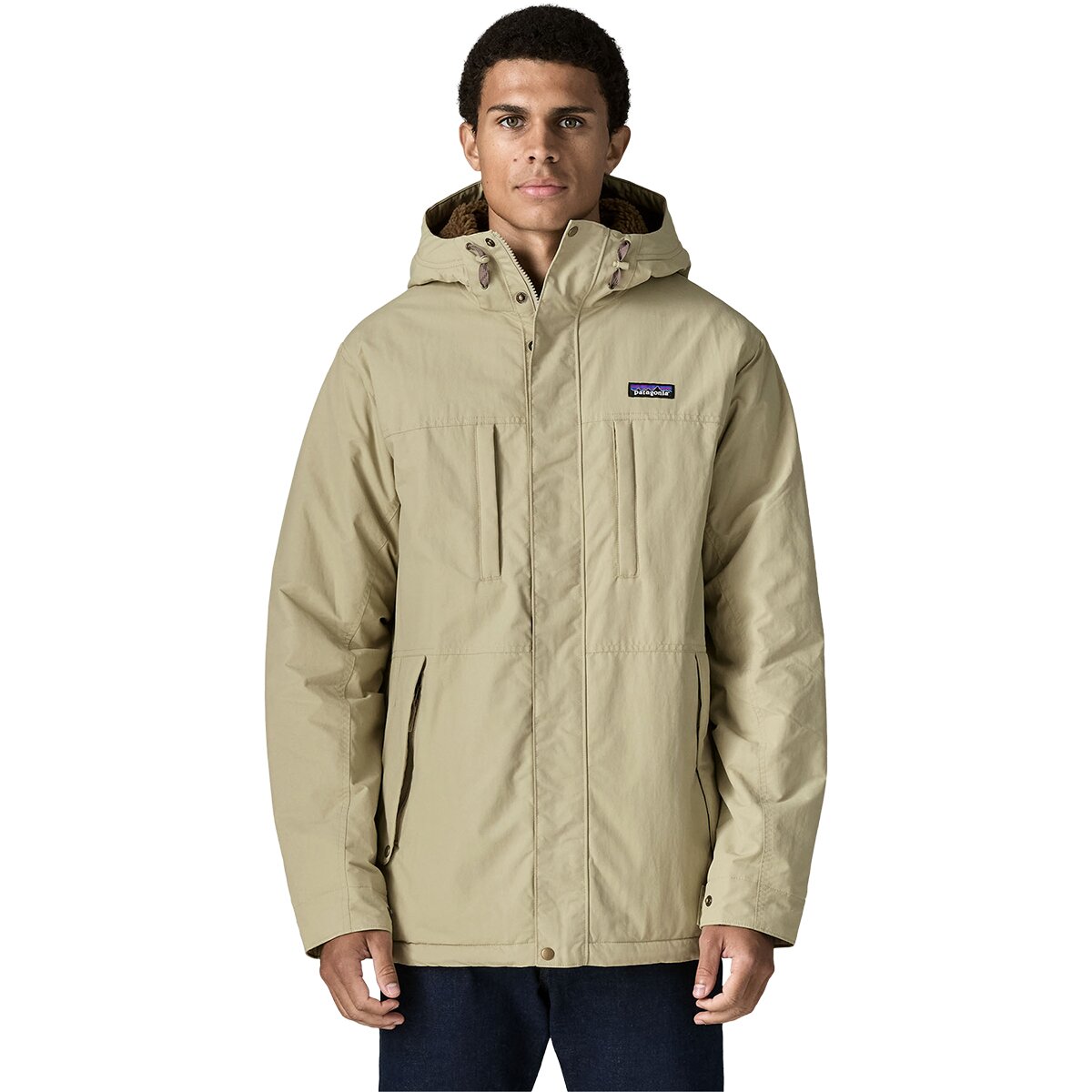 Image of Patagonia Isthmus Parka - Men's Weathered Stone, XL