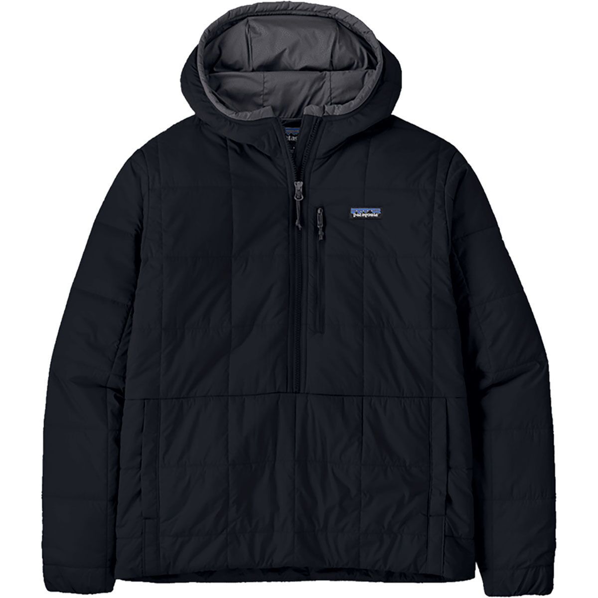 Image of Patagonia Light Gust Hooded Pullover Jacket - Men's Black, L
