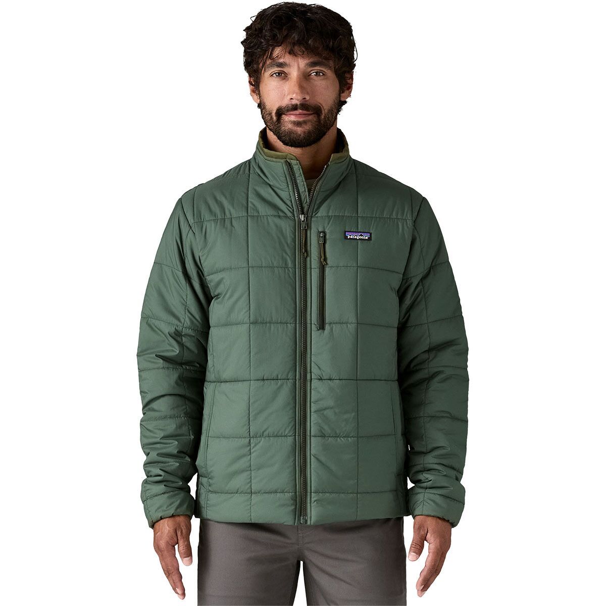 Image of Patagonia Light Gust Jacket - Men's Old Growth Green, S