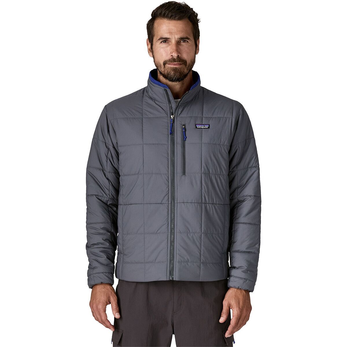 Image of Patagonia Light Gust Jacket - Men's Smolder Blue, S