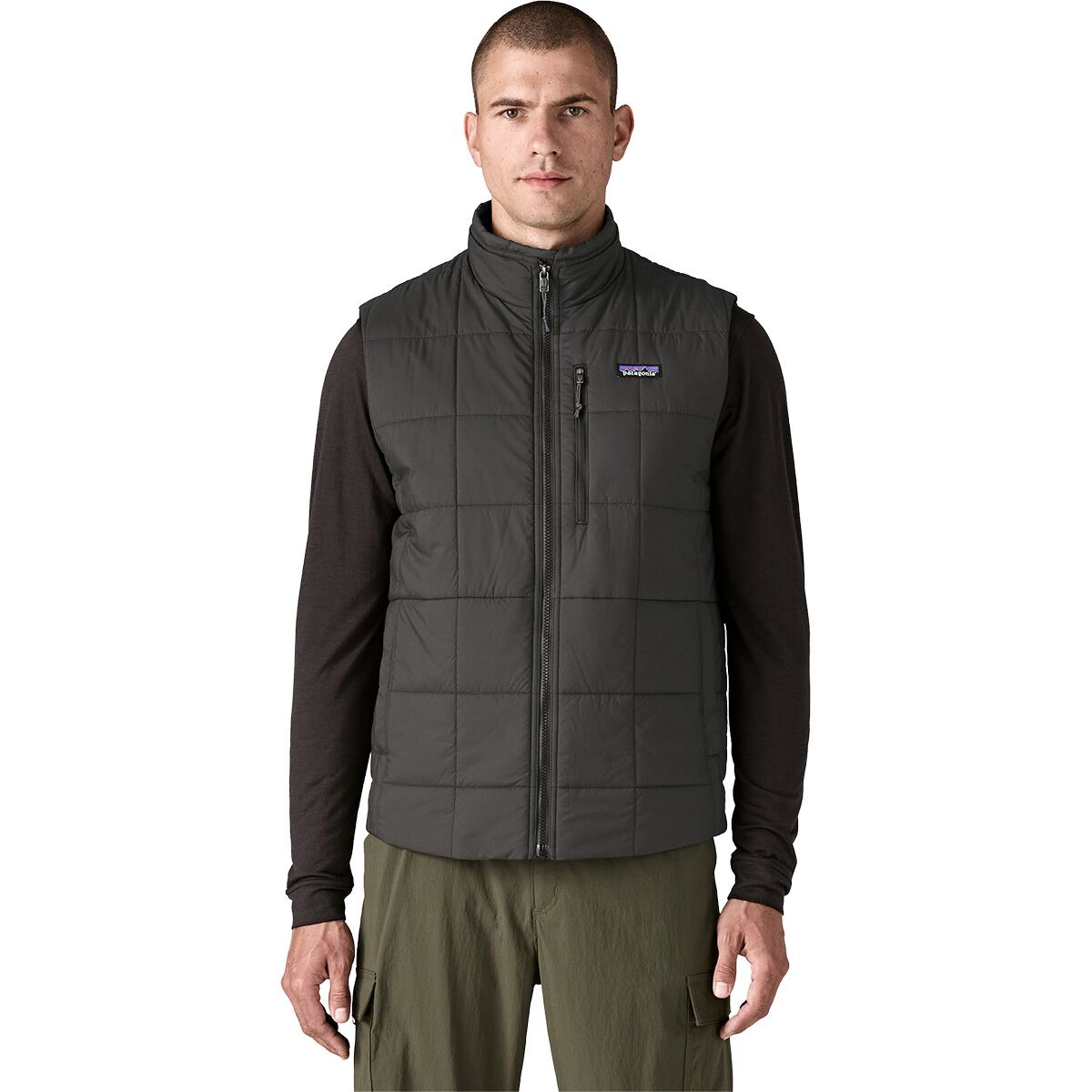 Image of Patagonia Light Gust Vest - Men's Black, XXL