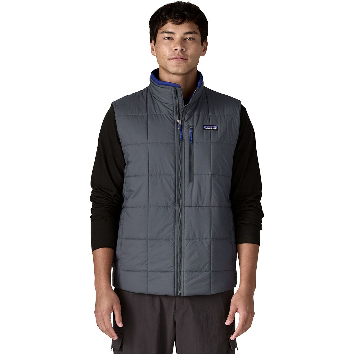 Image of Patagonia Light Gust Vest - Men's Smolder Blue, M