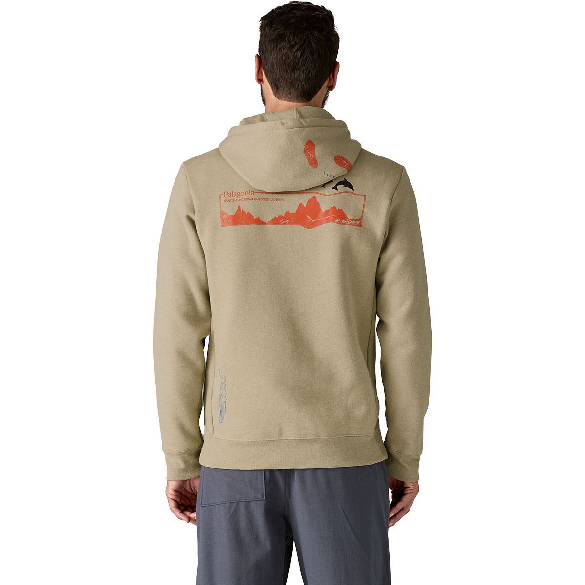Image of Patagonia Long Way Round Uprisal Hoodie Pumice, M