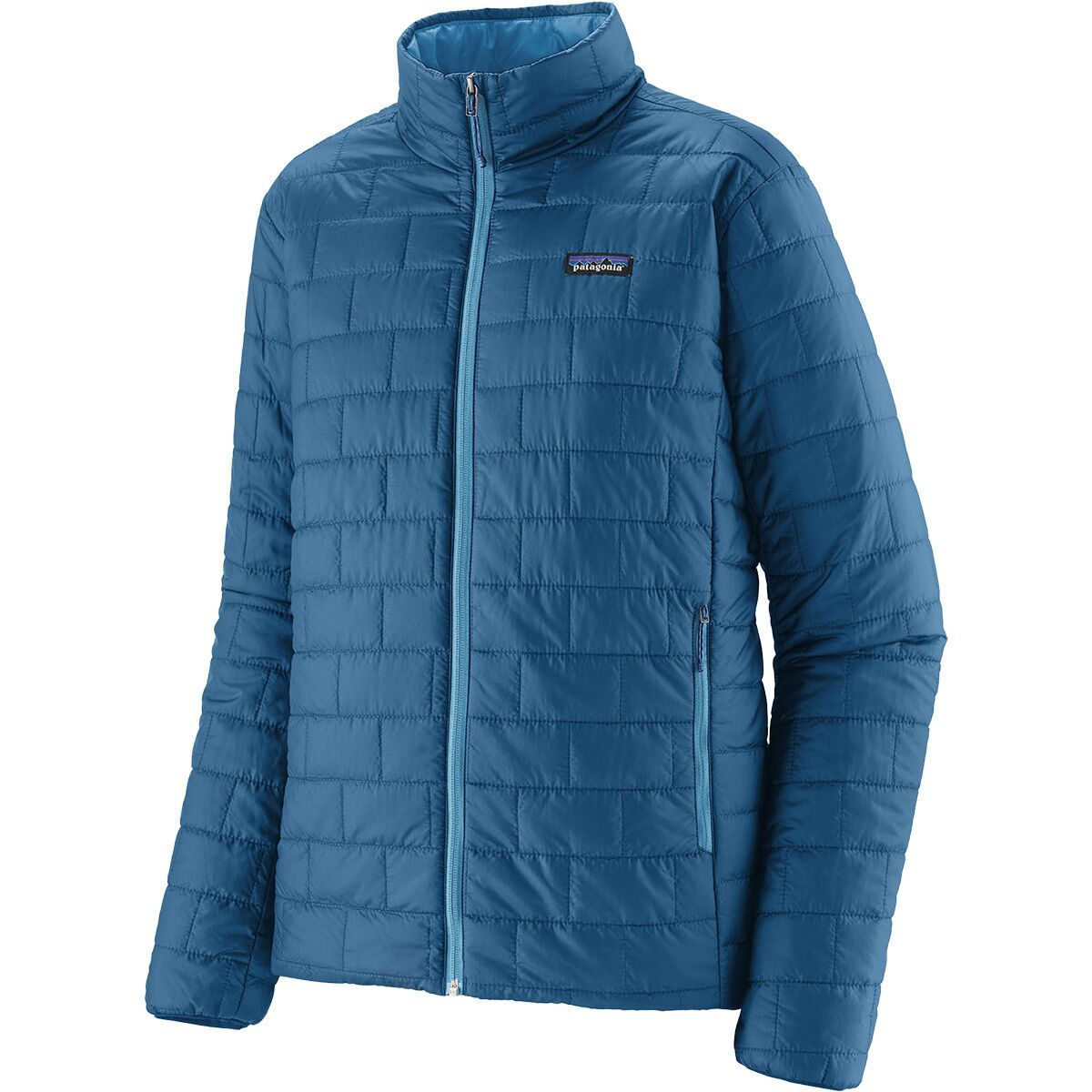 Image of Patagonia Nano Puff Insulated Jacket - Men's Aquatic Blue, S
