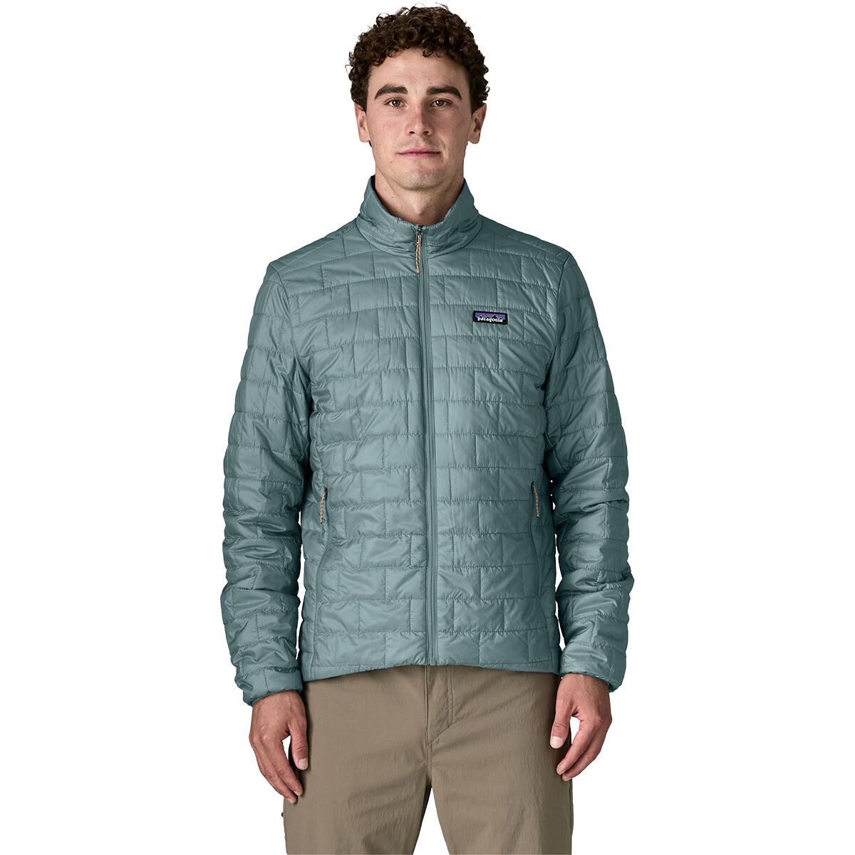 Image of Patagonia Nano Puff Insulated Jacket - Men's Blue Sage, L