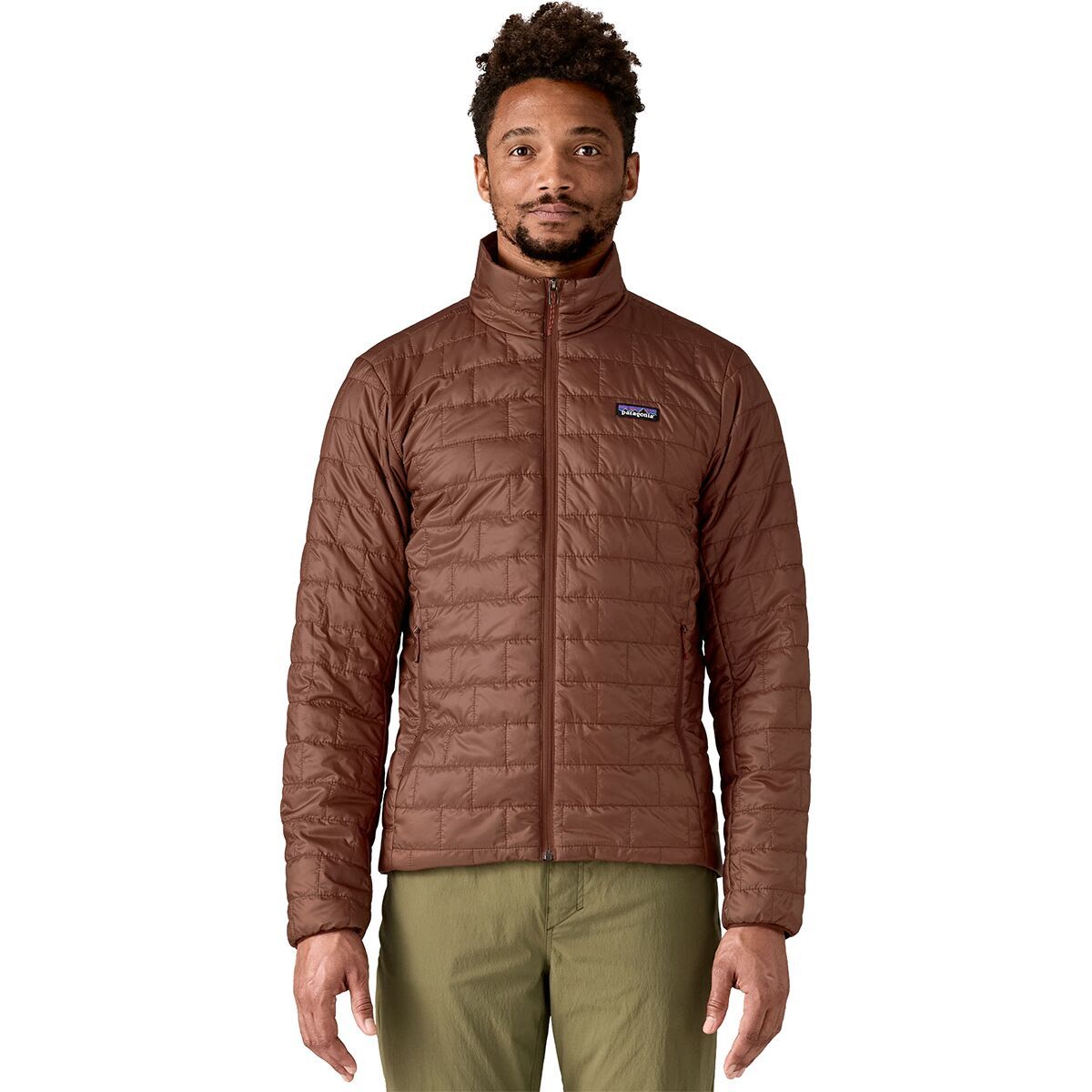 Image of Patagonia Nano Puff Insulated Jacket - Men's Dried Vanilla, L