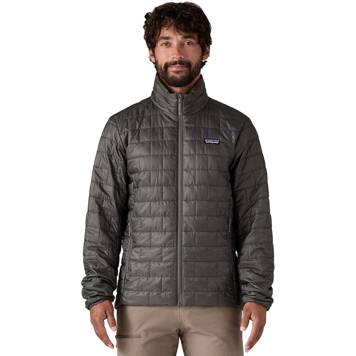 Image of Patagonia Nano Puff Insulated Jacket - Men's Forge Grey, L