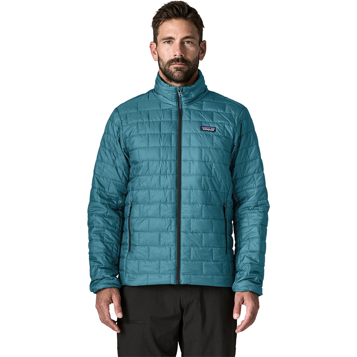 Image of Patagonia Nano Puff Insulated Jacket - Men's Glacial Blue, M