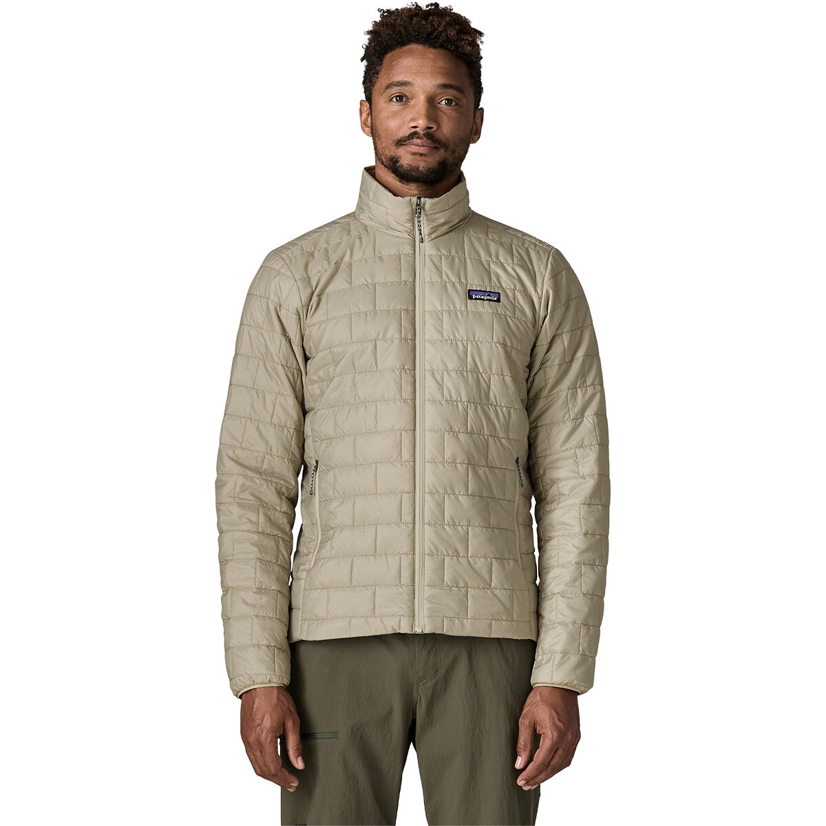 Image of Patagonia Nano Puff Insulated Jacket - Men's Weathered Stone, XXL