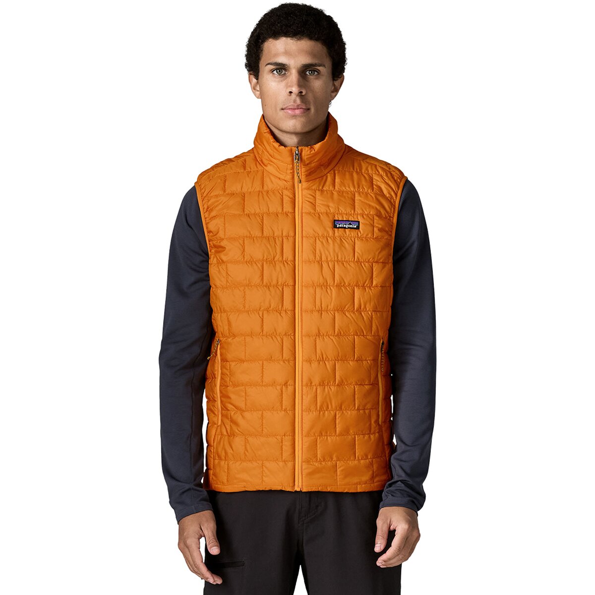 Image of Patagonia Nano Puff Vest - Men's Autumn Orange, L