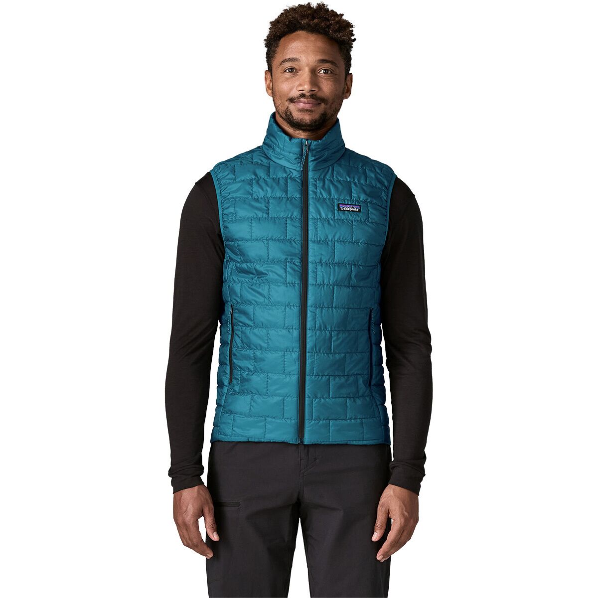 Image of Patagonia Nano Puff Vest - Men's Glacial Blue, L