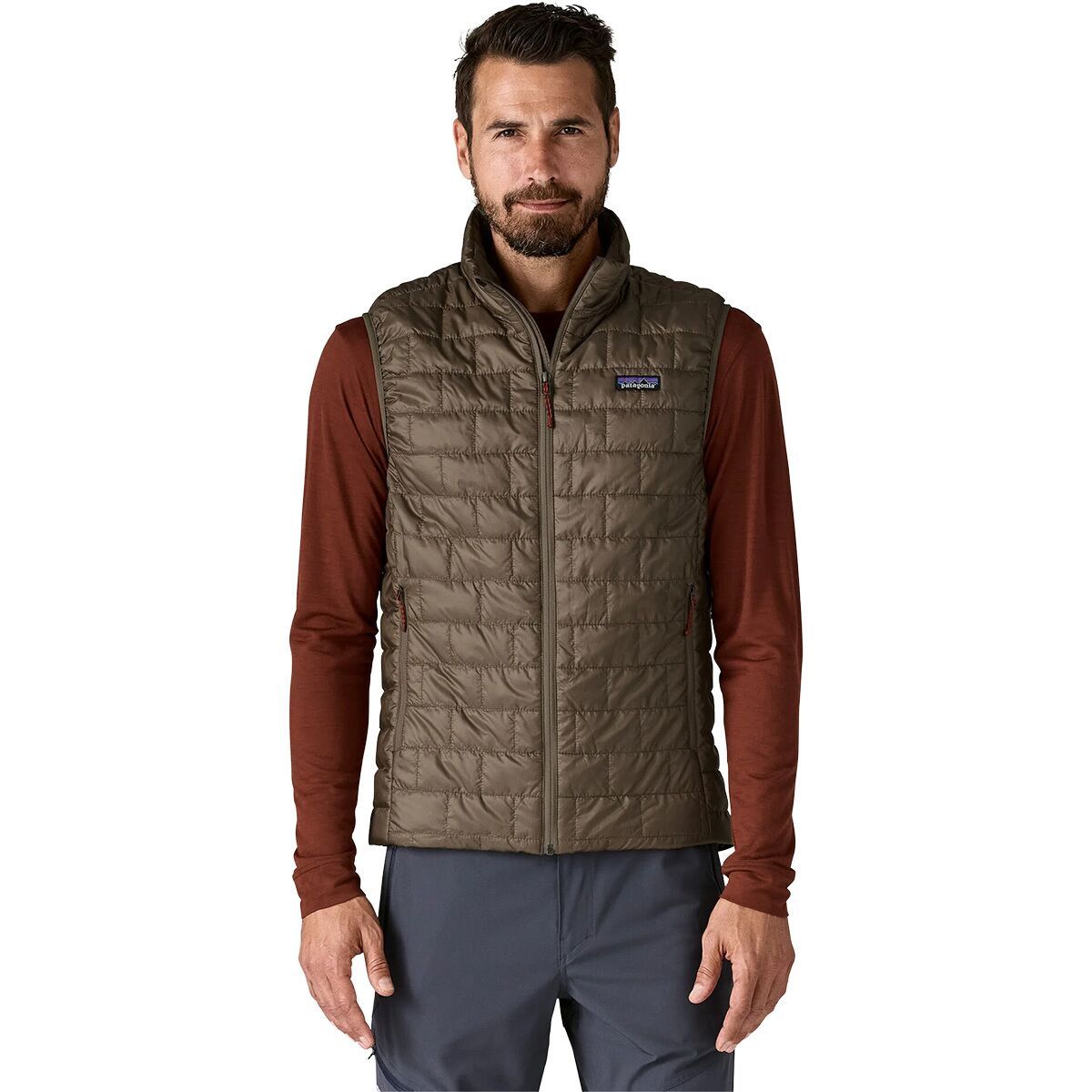 Image of Patagonia Nano Puff Vest - Men's Marlow Brown, XL