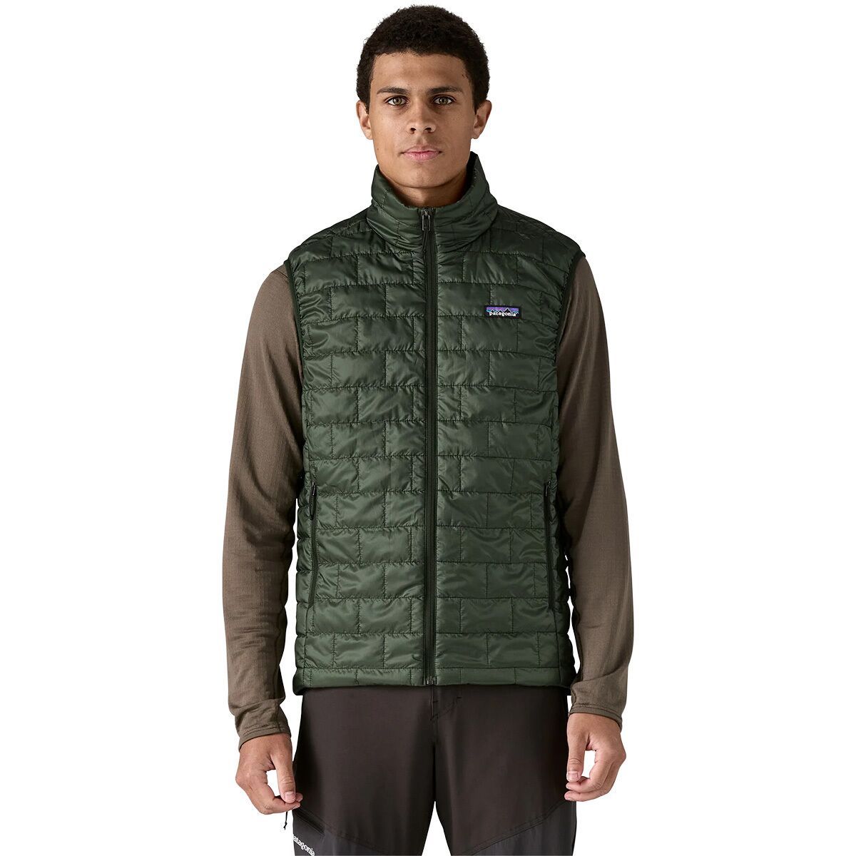 Image of Patagonia Nano Puff Vest - Men's Old Growth Green, L