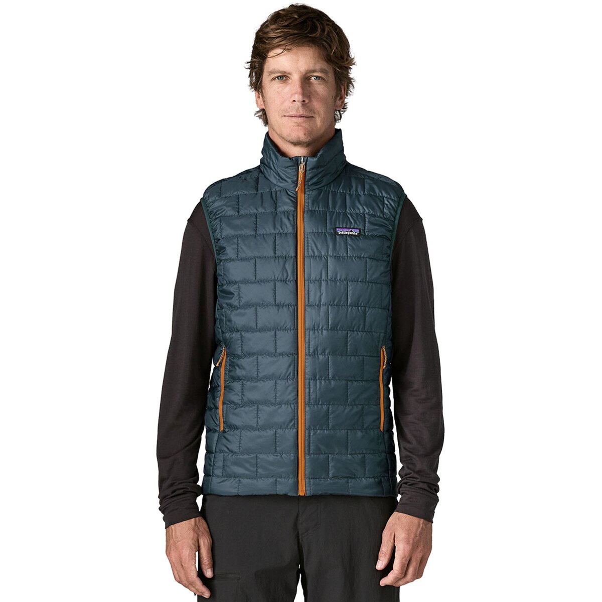 Image of Patagonia Nano Puff Vest - Men's Summit Blue, S