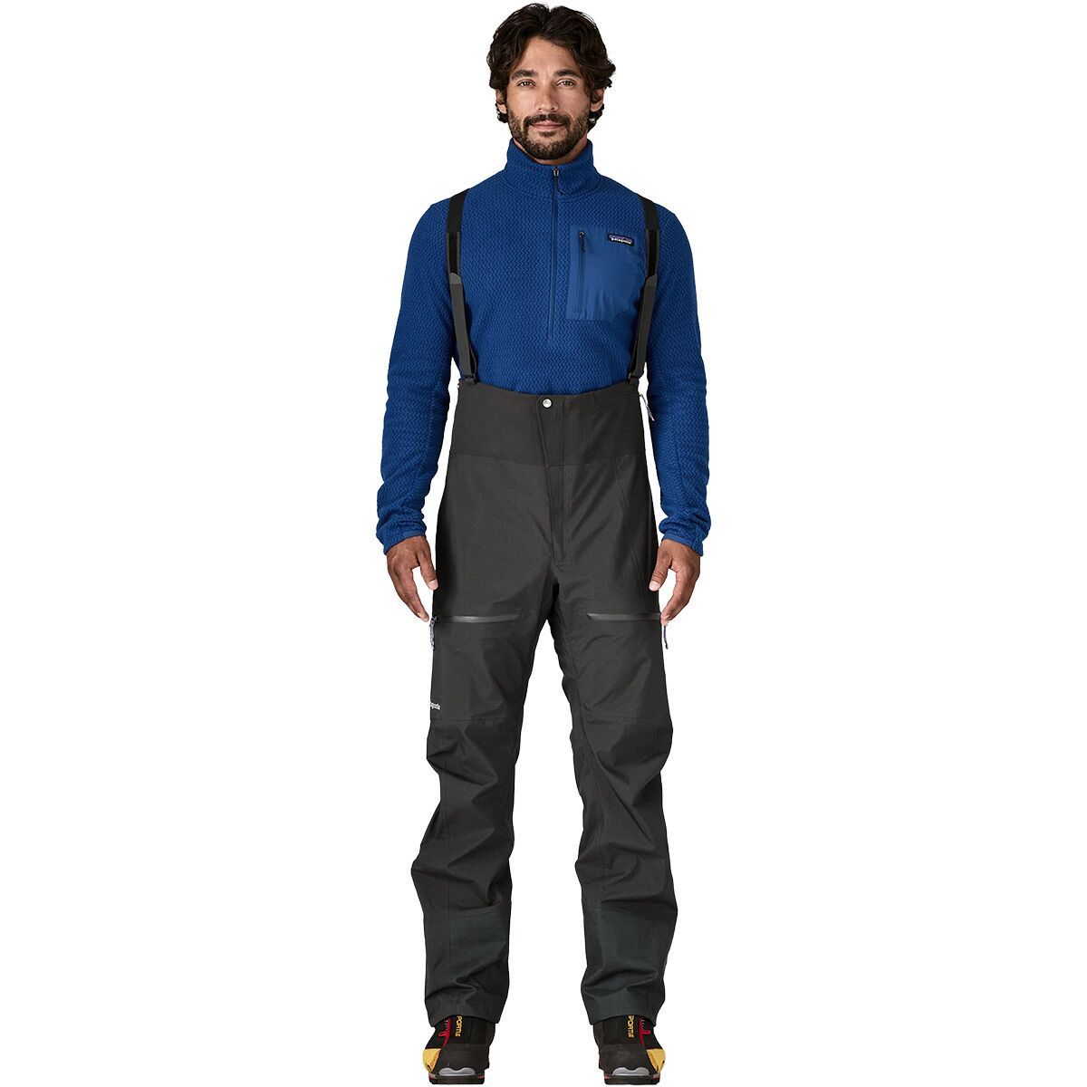 Image of Patagonia Pluma PRO Bib Pant - Men's Black, M