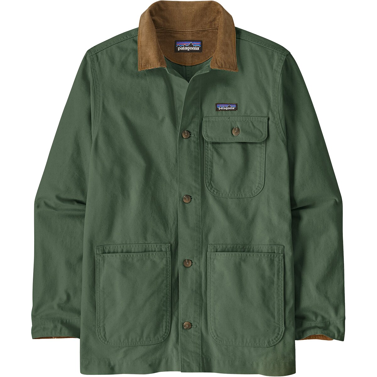 Image of Patagonia Point Reyes Canvas Jacket - Men's Canopy Green, XXL